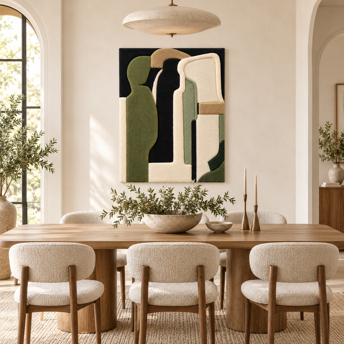 Quiet Olive Monoliths — room setting 3