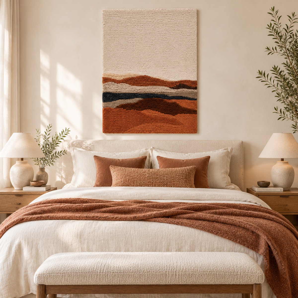 Quiet Terracotta Horizon — room setting 3
