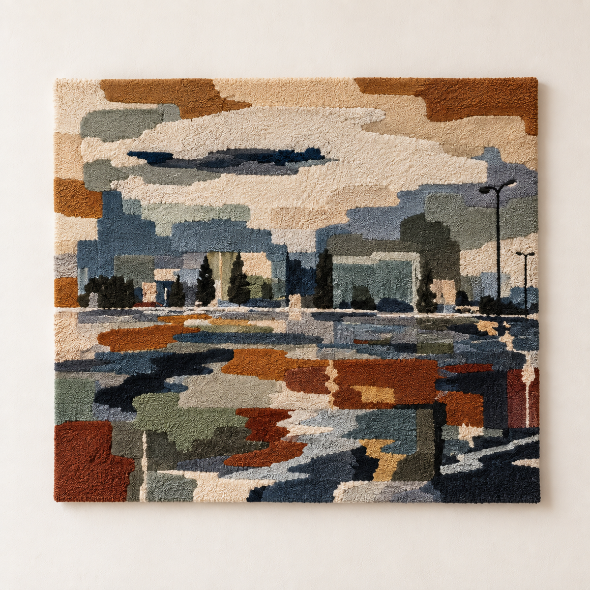 Rain on the Harbour Road — front product view