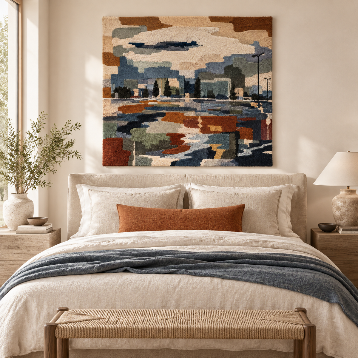Rain on the Harbour Road — room setting 3