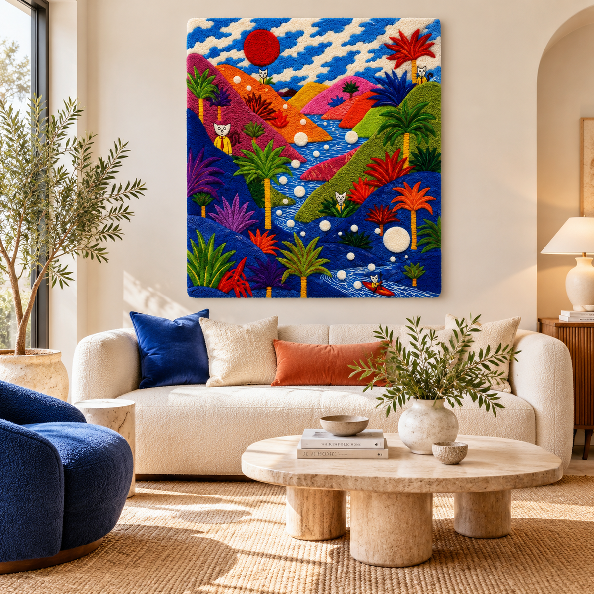 Rainbow Valley Moonrise — front-facing room scene