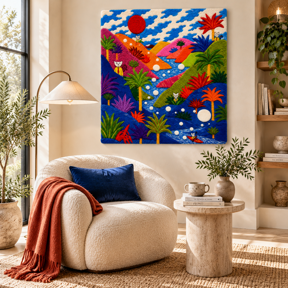 Rainbow Valley Moonrise — room setting 1