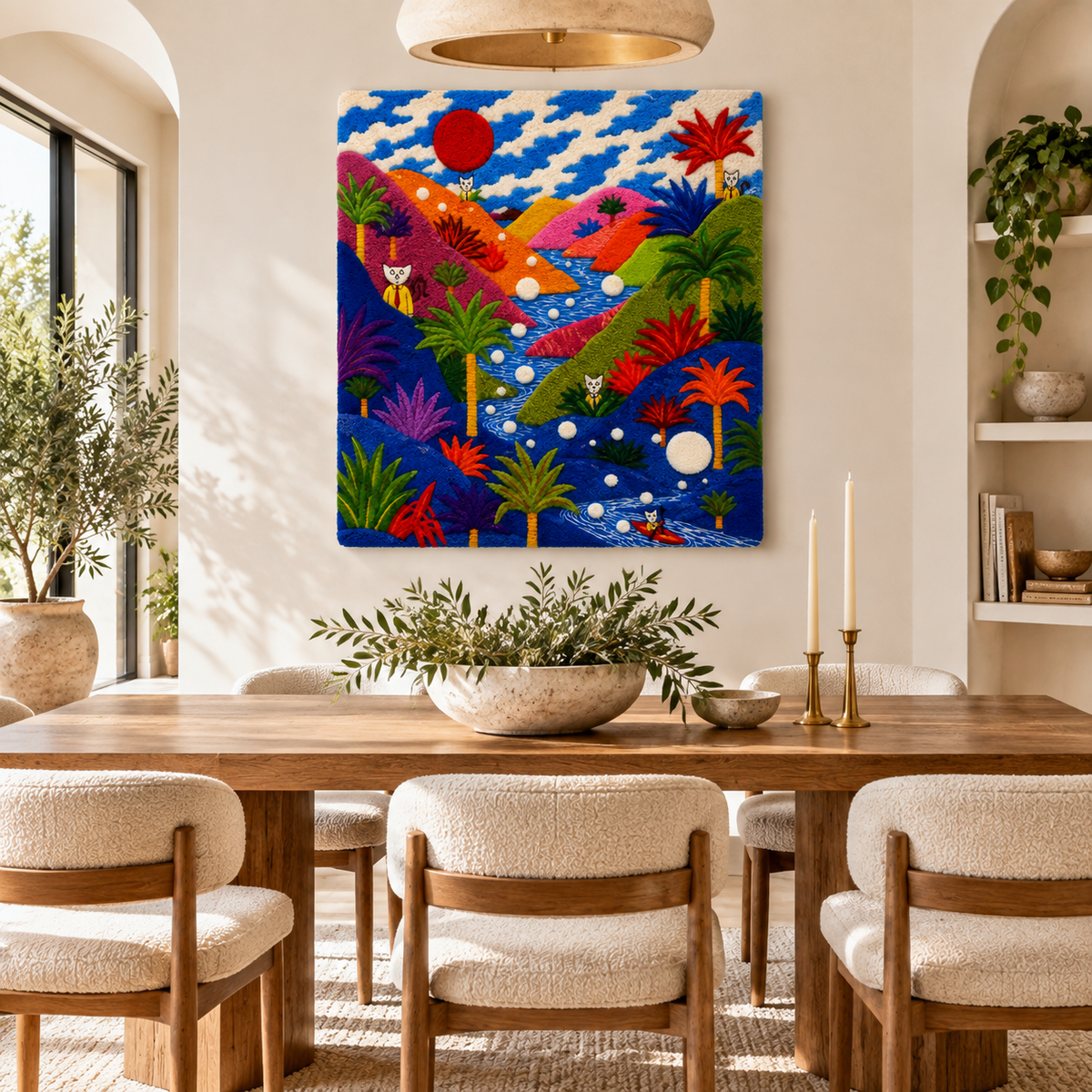 Rainbow Valley Moonrise — room setting 2