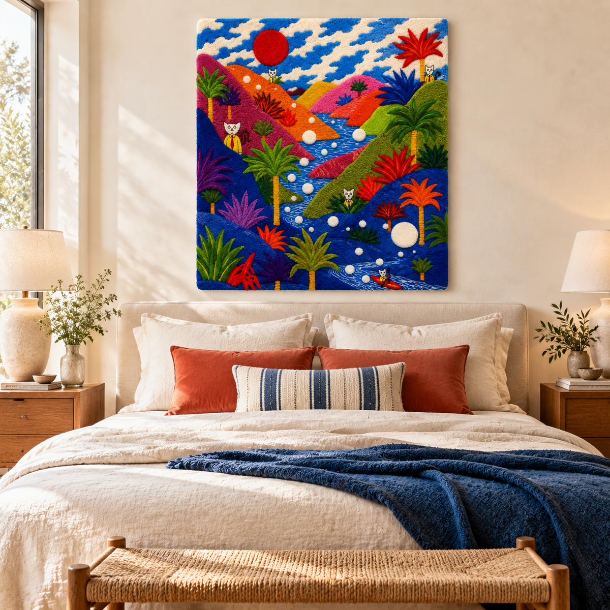 Rainbow Valley Moonrise — room setting 3