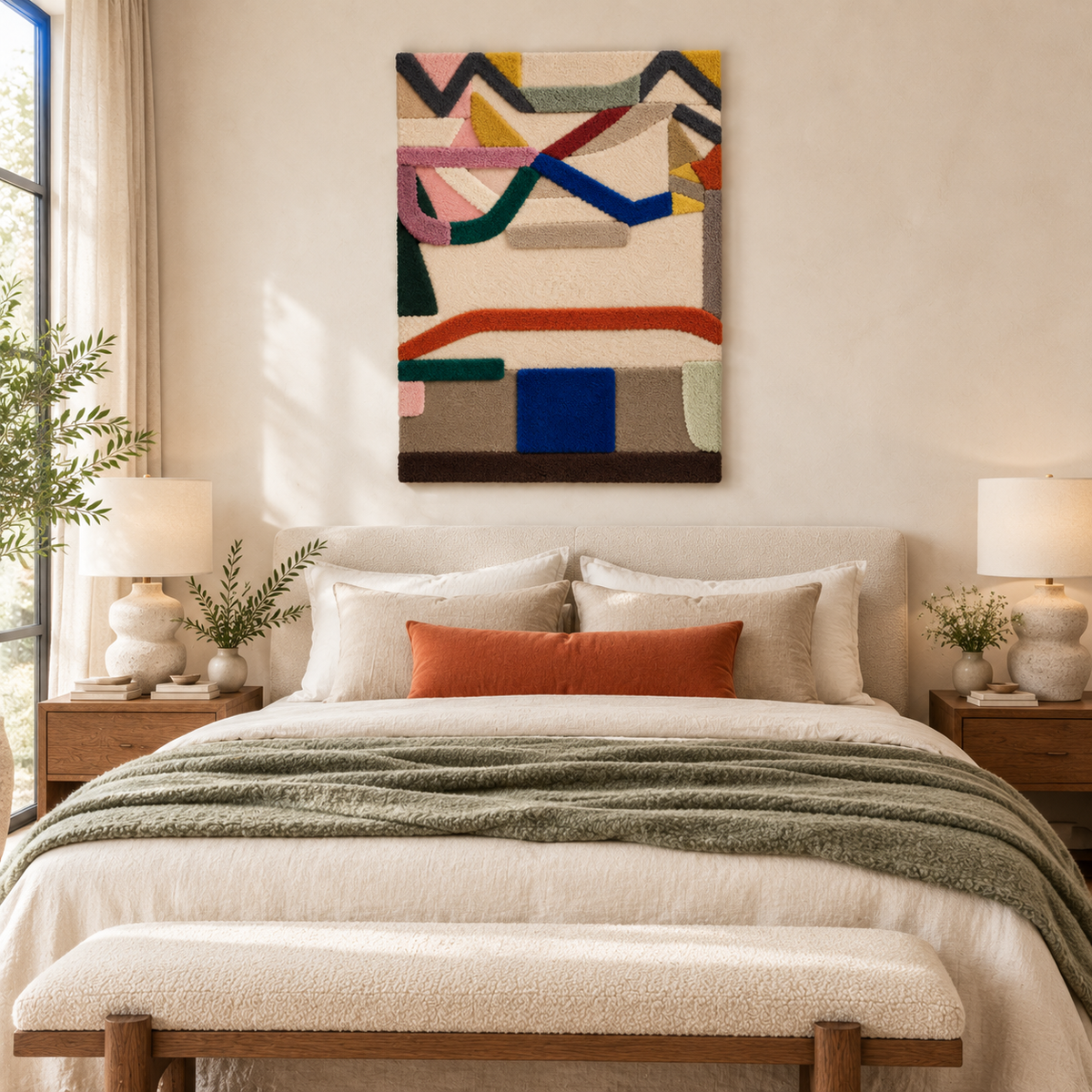Ribbon Counterpoint — room setting 3