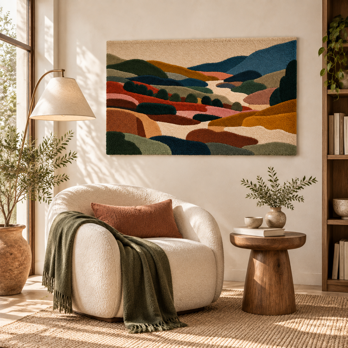 Rolling Earth Valley — room setting 1