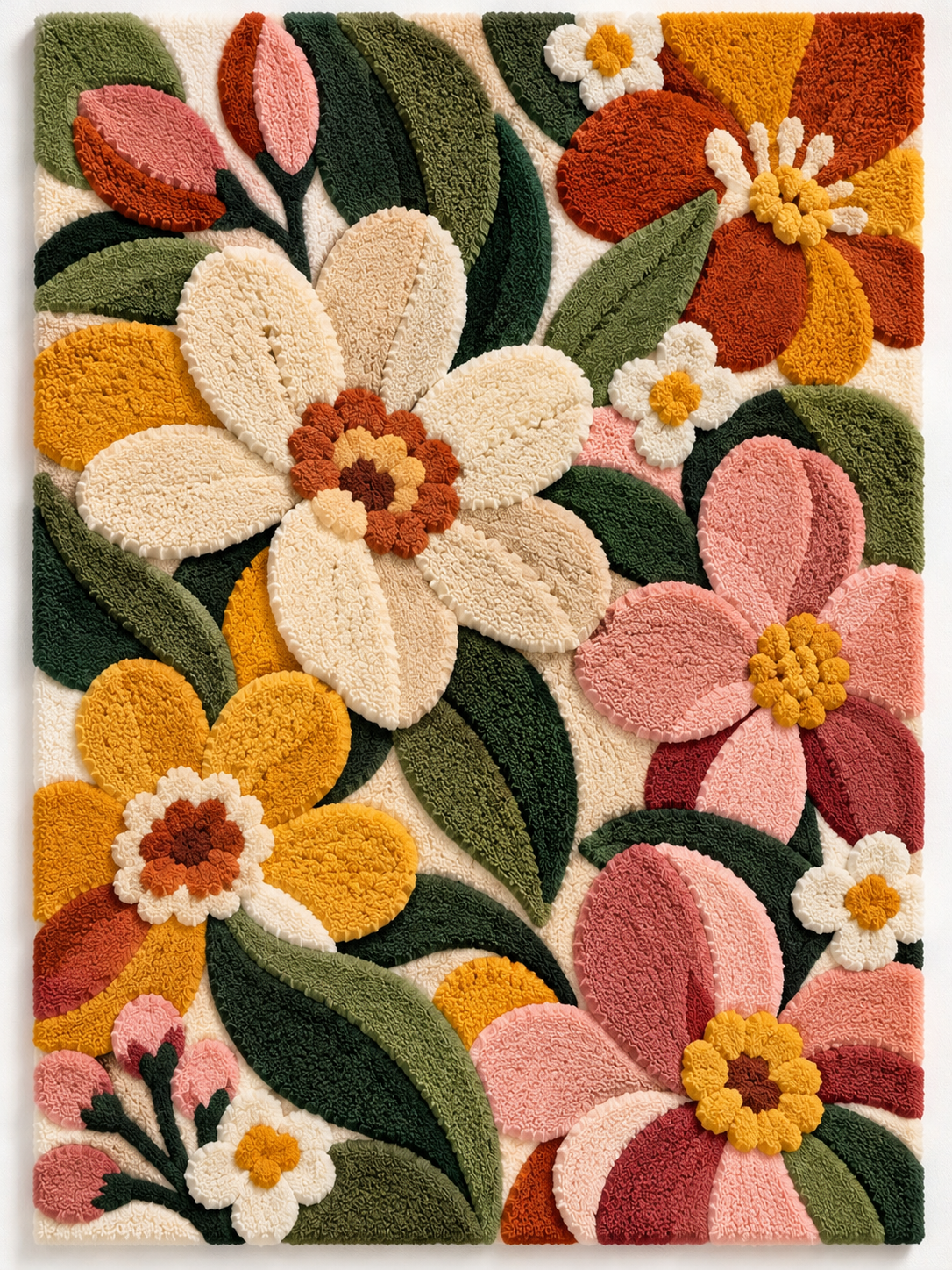 Rose and Marigold Meadow by Hewn Earth Studio — additional product view