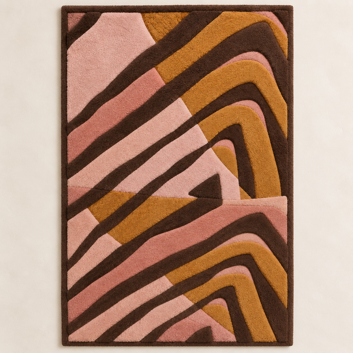 Rose and Ochre Strata — front product view [product-light]