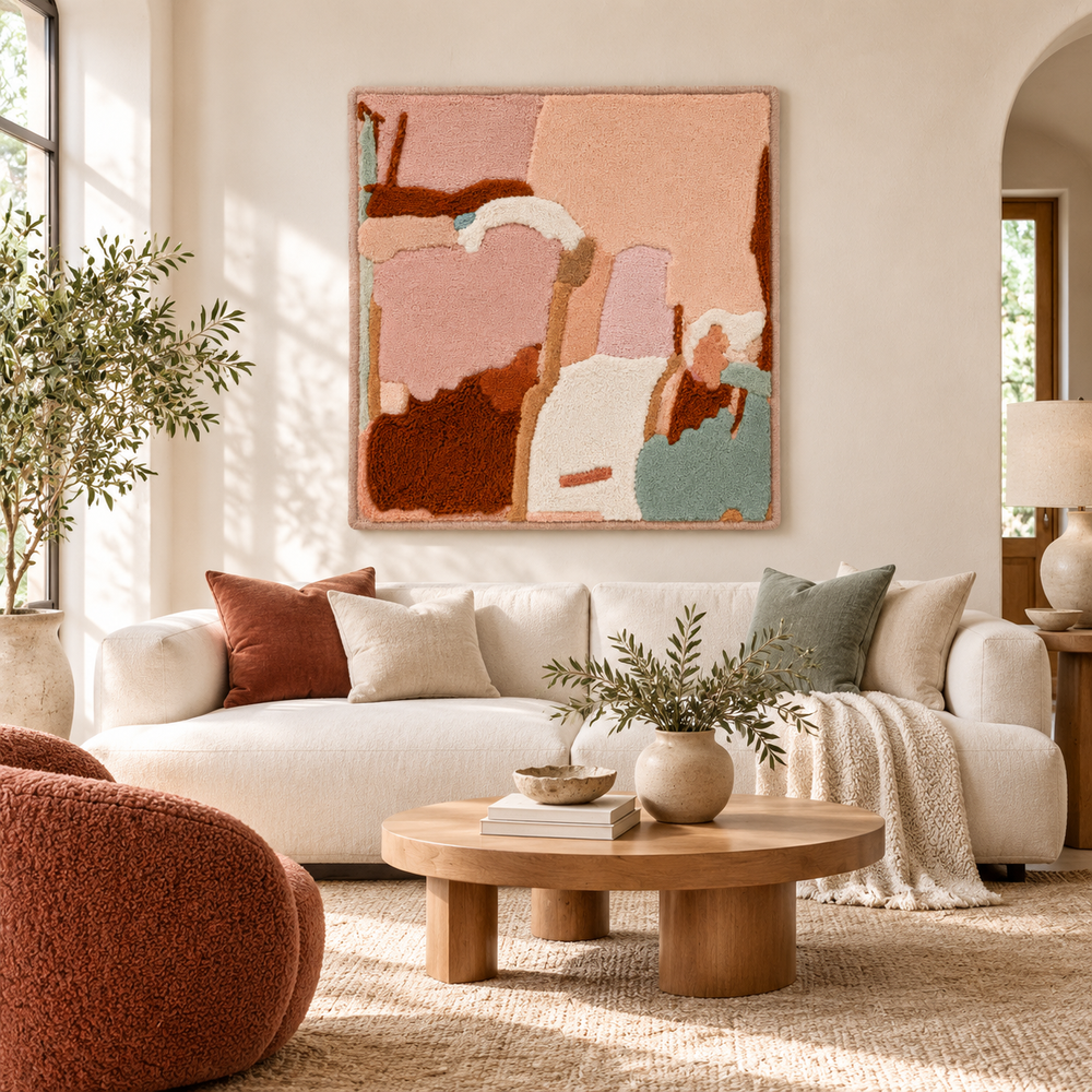 Rose Quarry Forms — front-facing room scene
