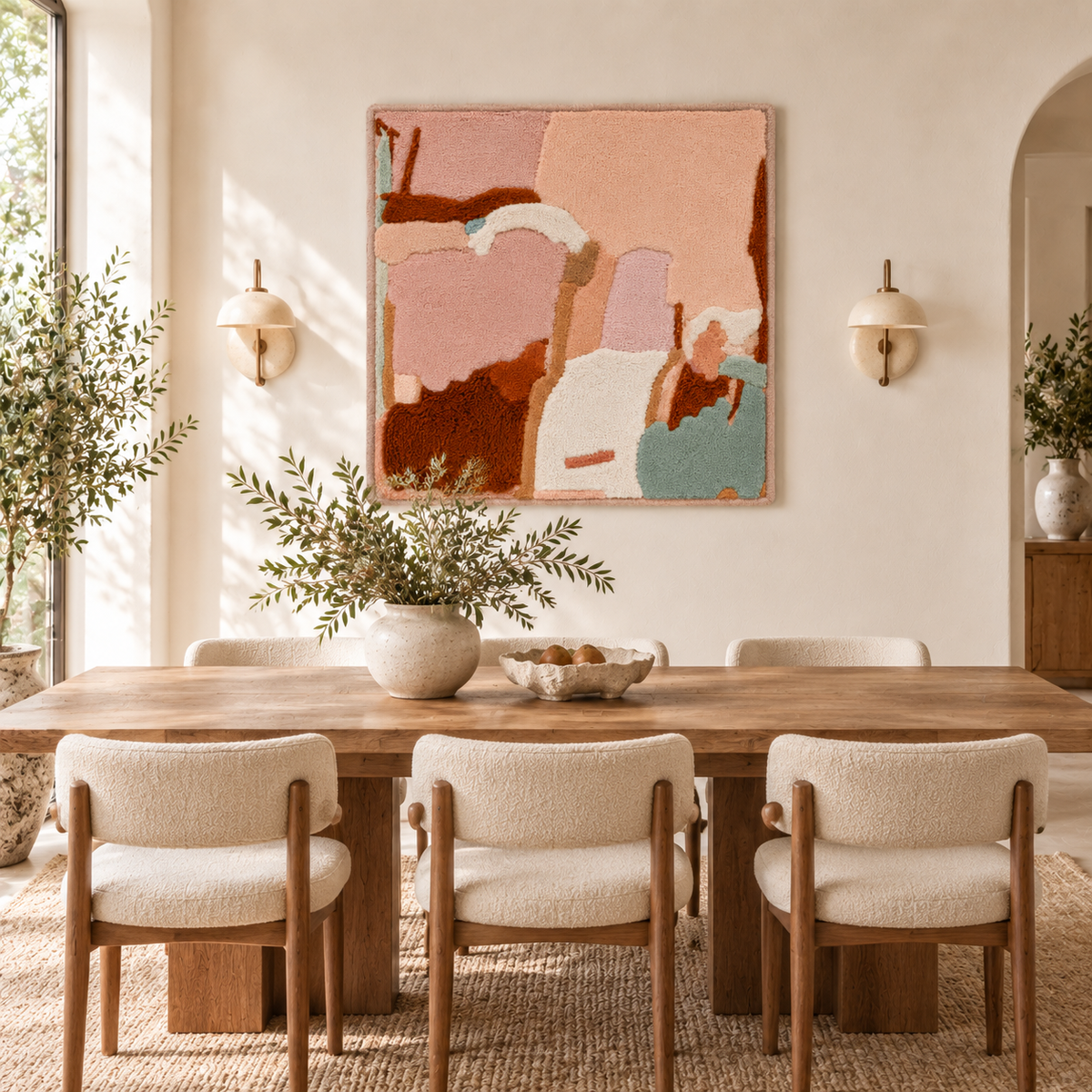 Rose Quarry Forms — room setting 1