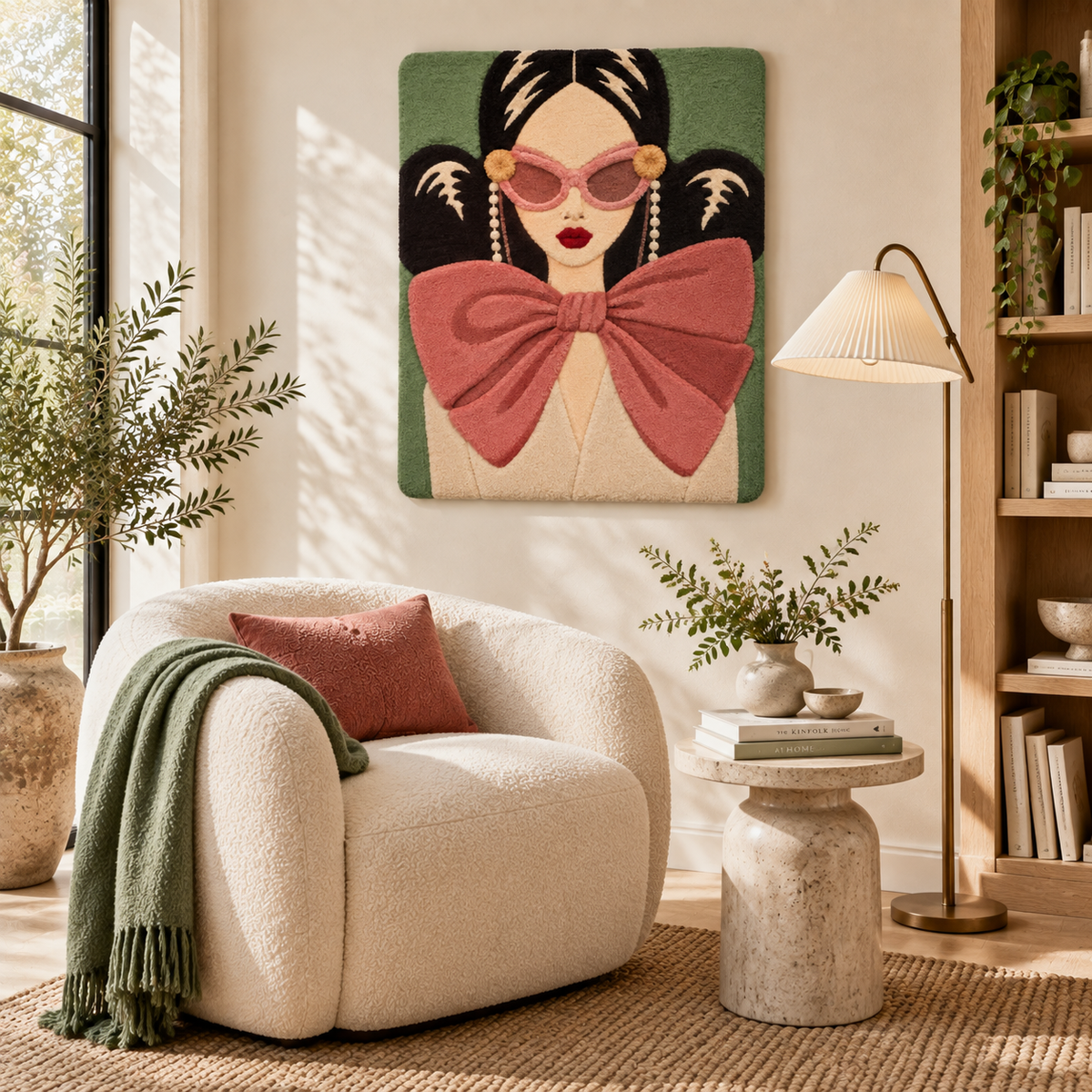 Rose Ribbon Reverie — room setting 2