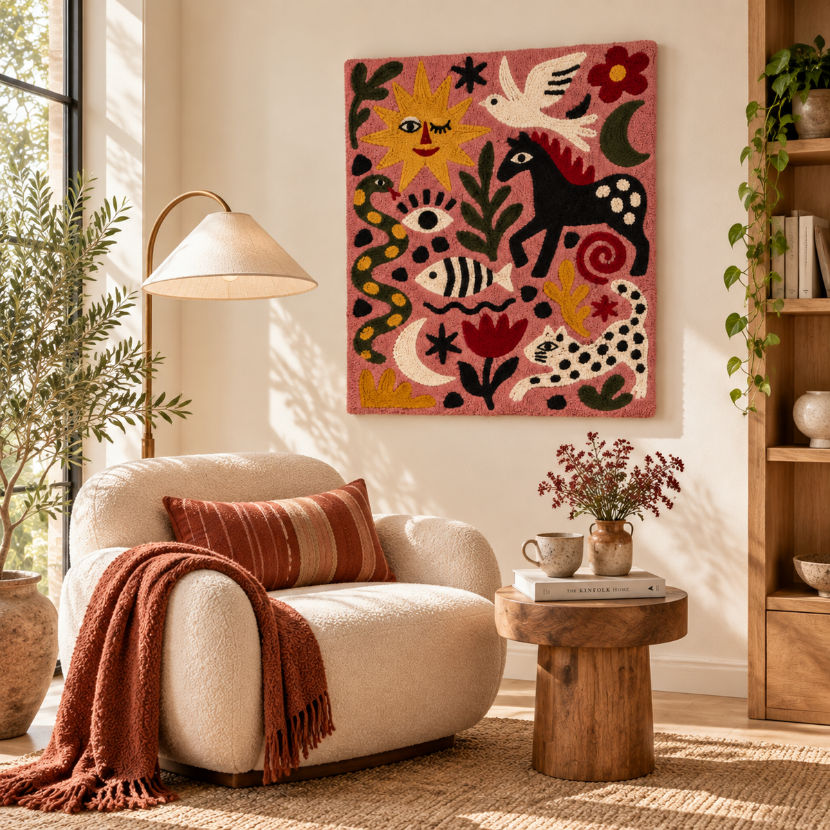 Rose Sun Menagerie — room setting 2