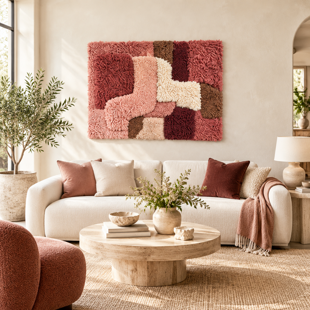Rosewood Interlock — front-facing room scene