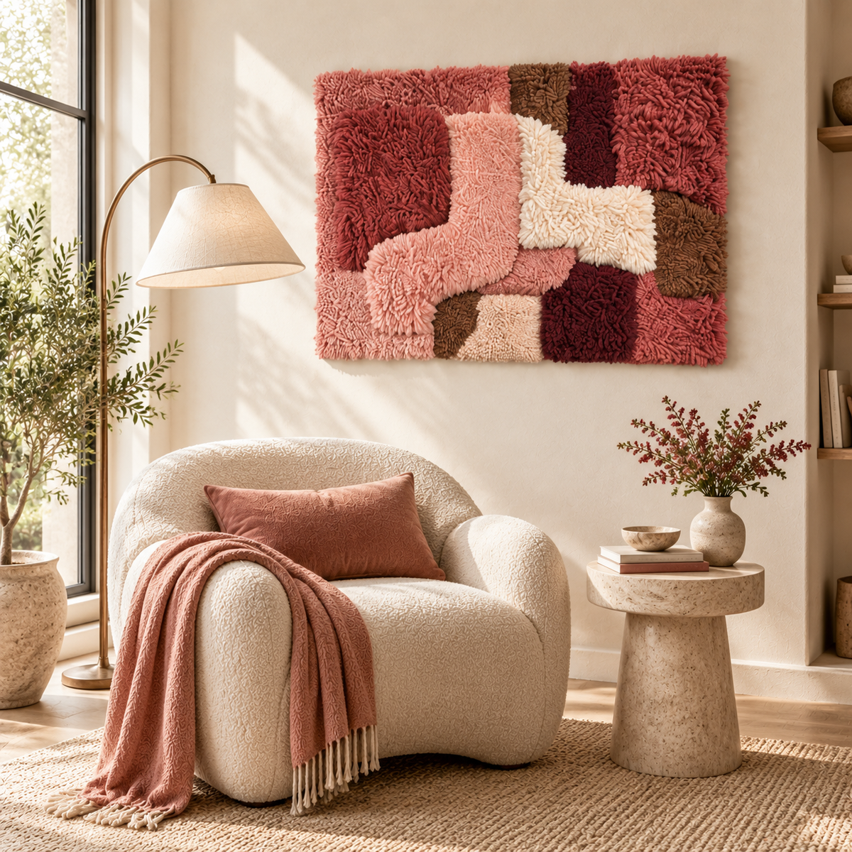 Rosewood Interlock — room setting 1