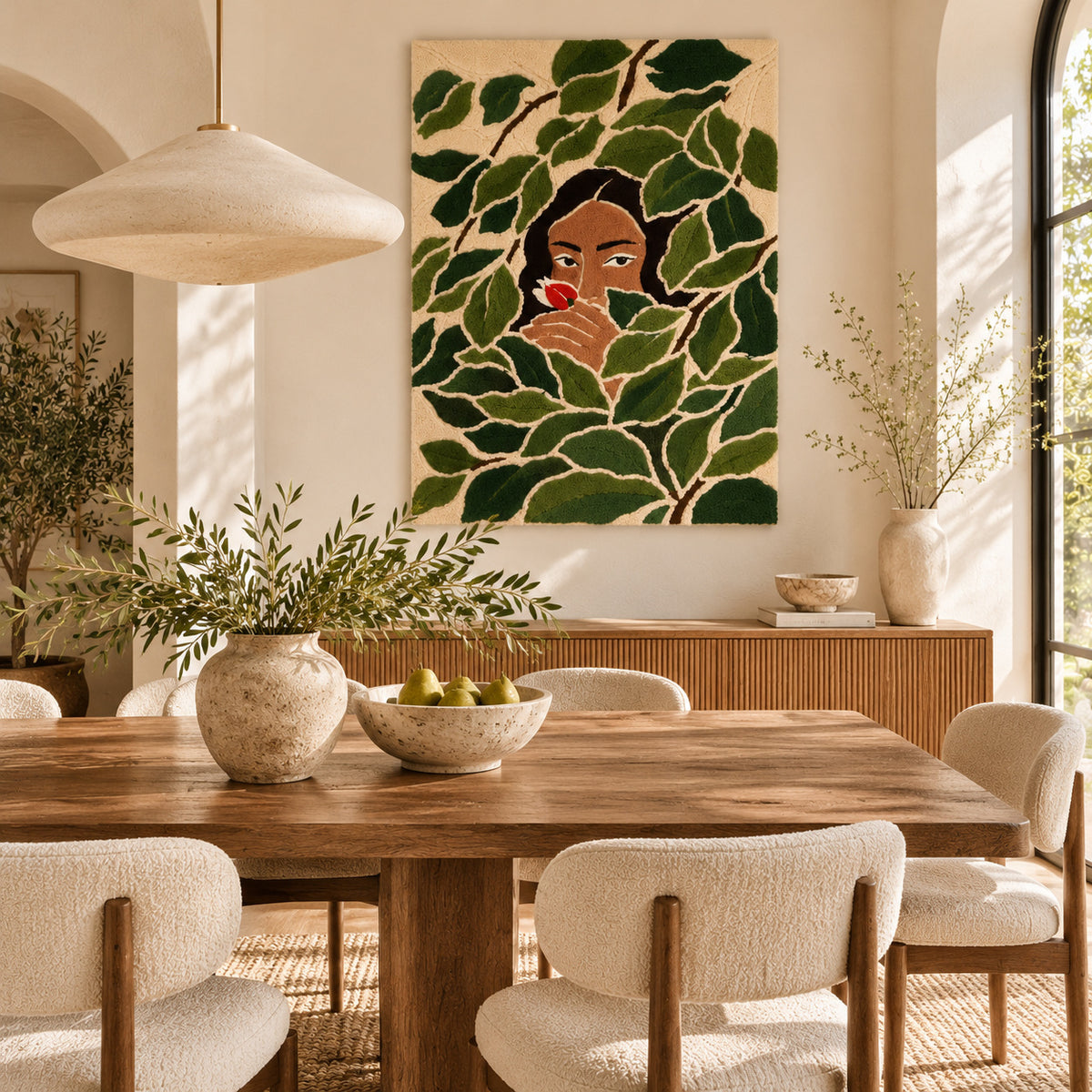 Spring by Rushati Chowdhury — room setting