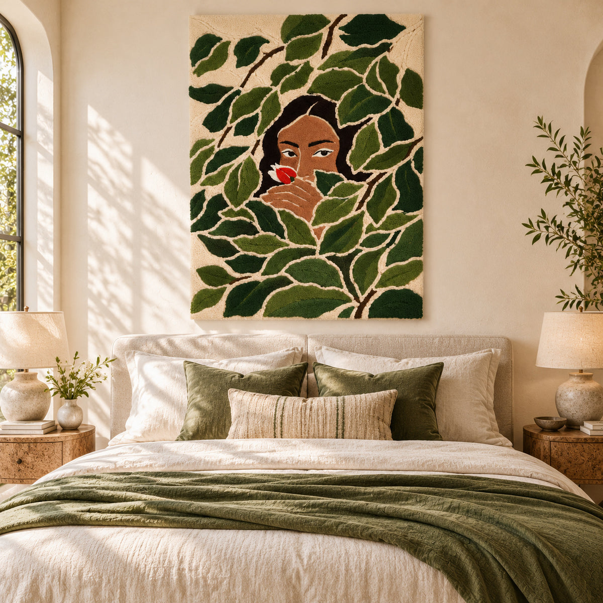 Spring by Rushati Chowdhury — room setting