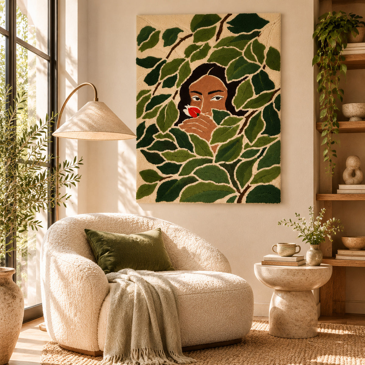 Spring by Rushati Chowdhury — room setting