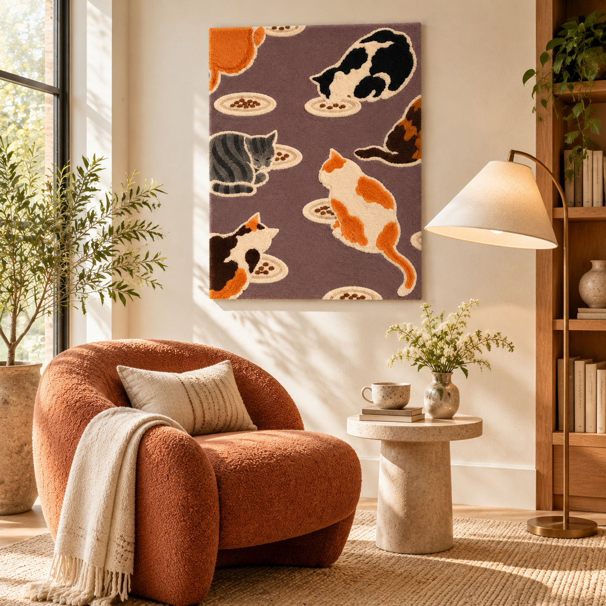 Lunch by Rushati Chowdhury — room setting