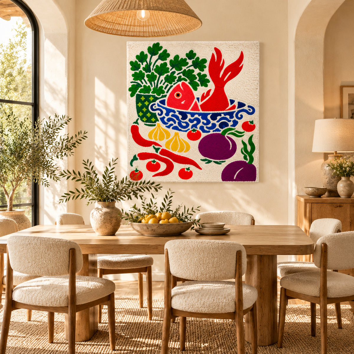 Calm Before Storm by Rushati Chowdhury — room setting