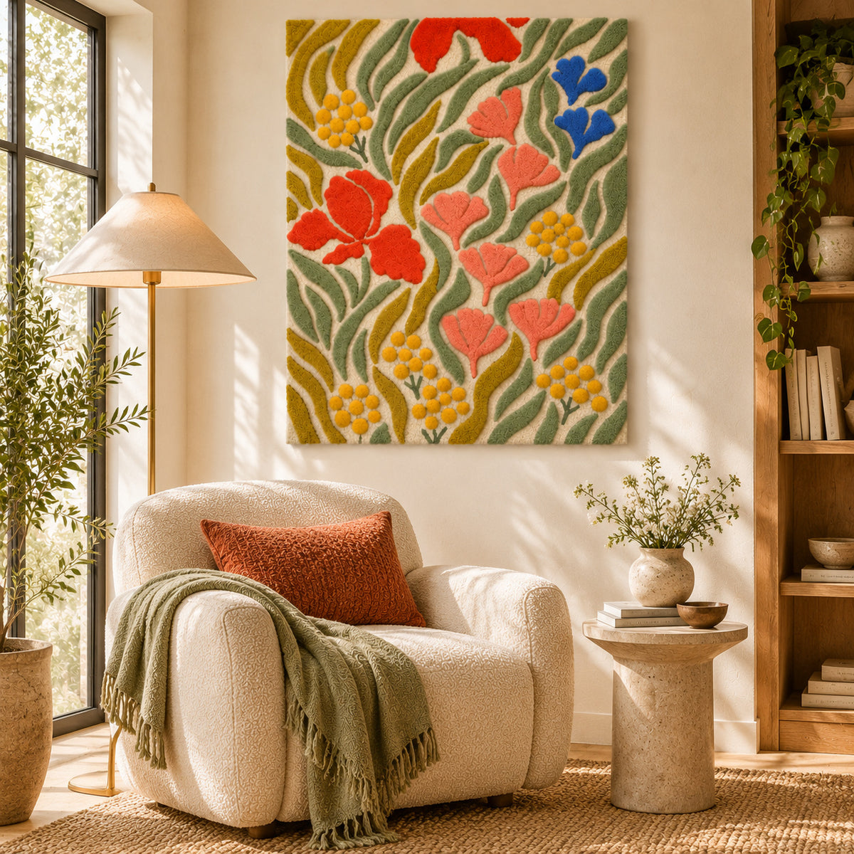 Wind in the Meadow by Rushati Chowdhury — room setting