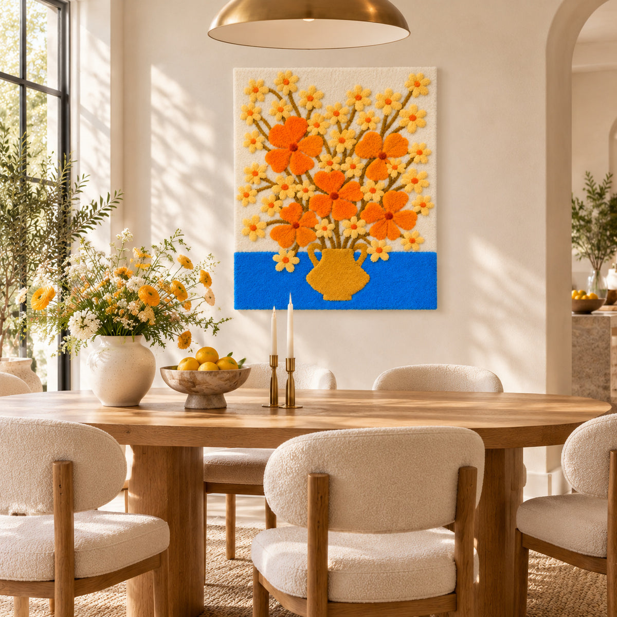 Yellow by Rushati Chowdhury — room setting
