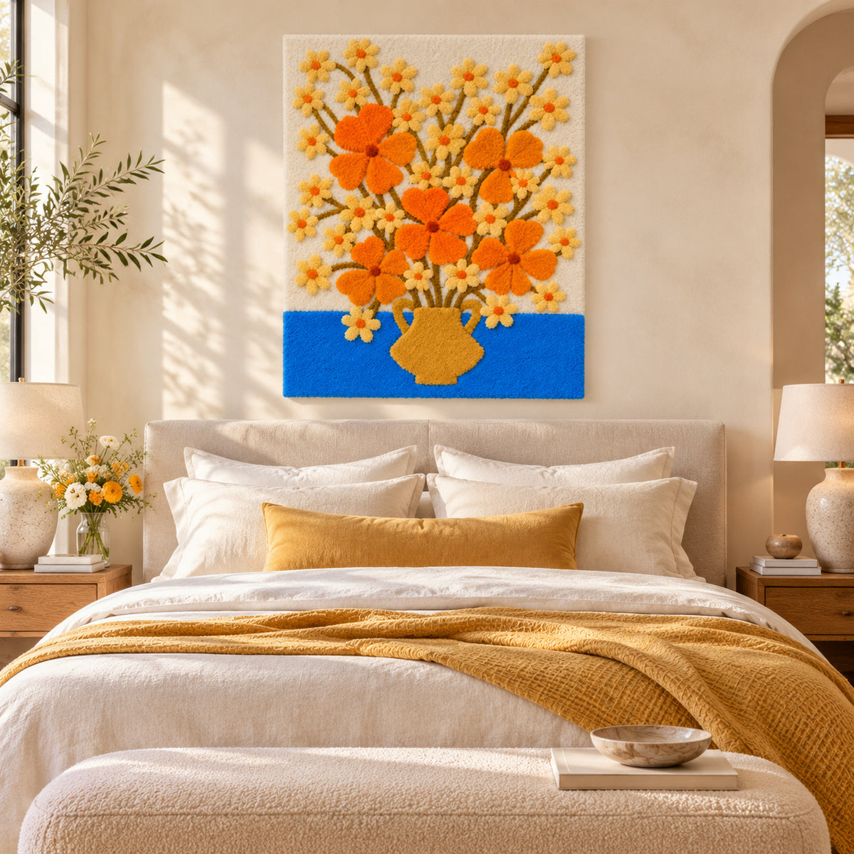 Yellow by Rushati Chowdhury — room setting