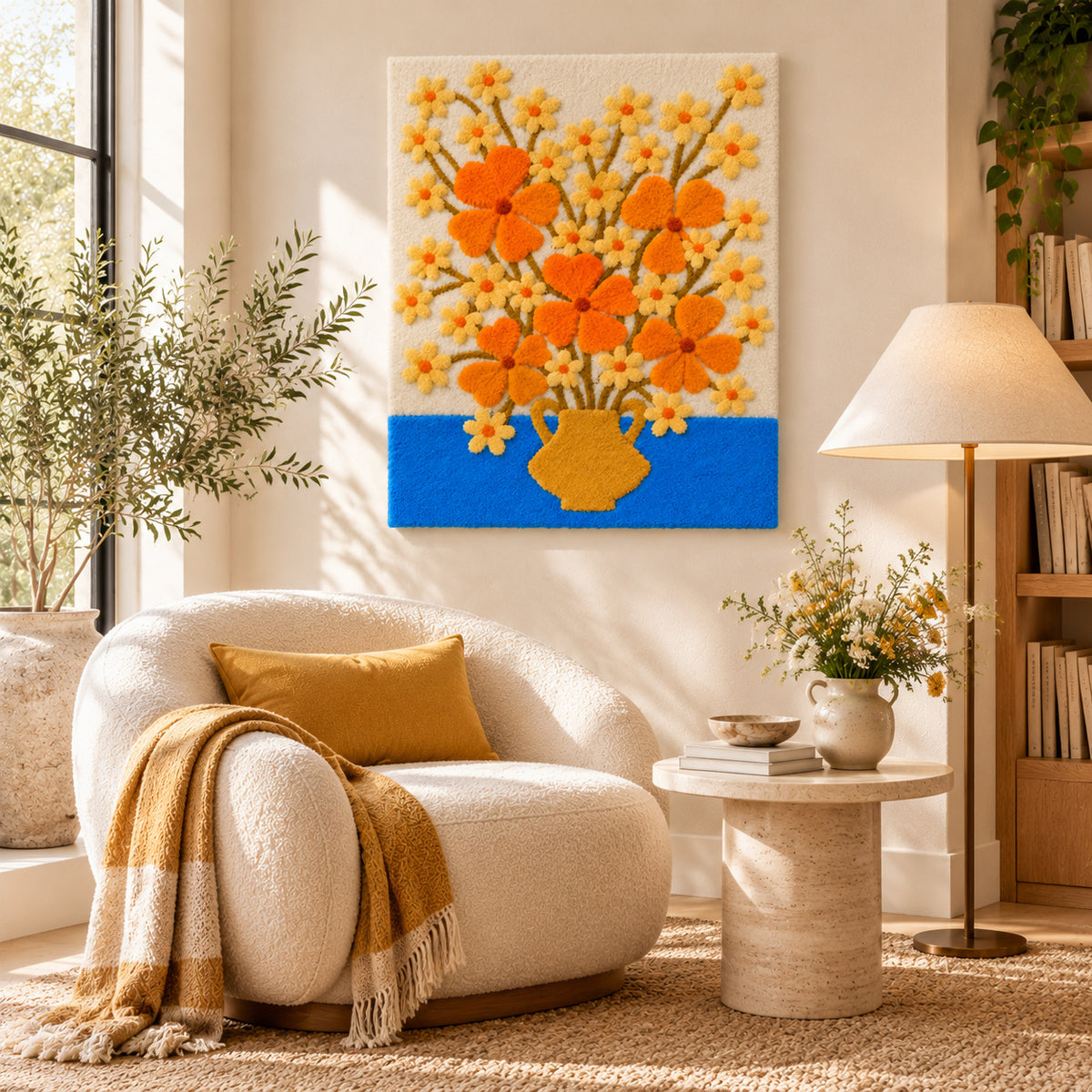 Yellow by Rushati Chowdhury — room setting