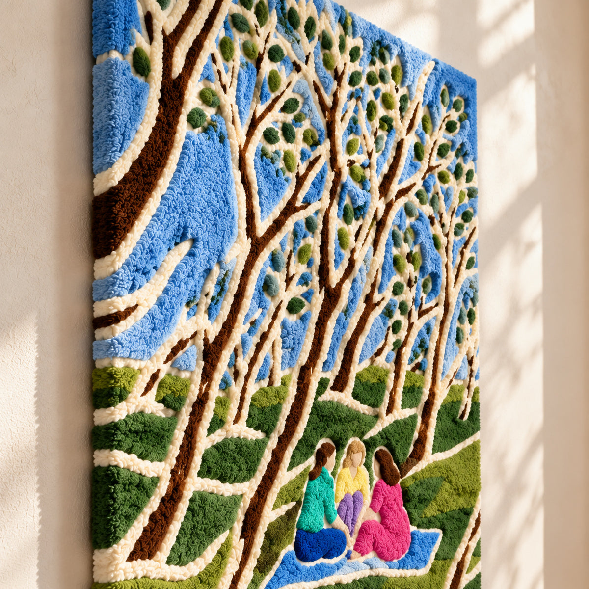 Birthday Picnic by Rushati Chowdhury — angled relief view