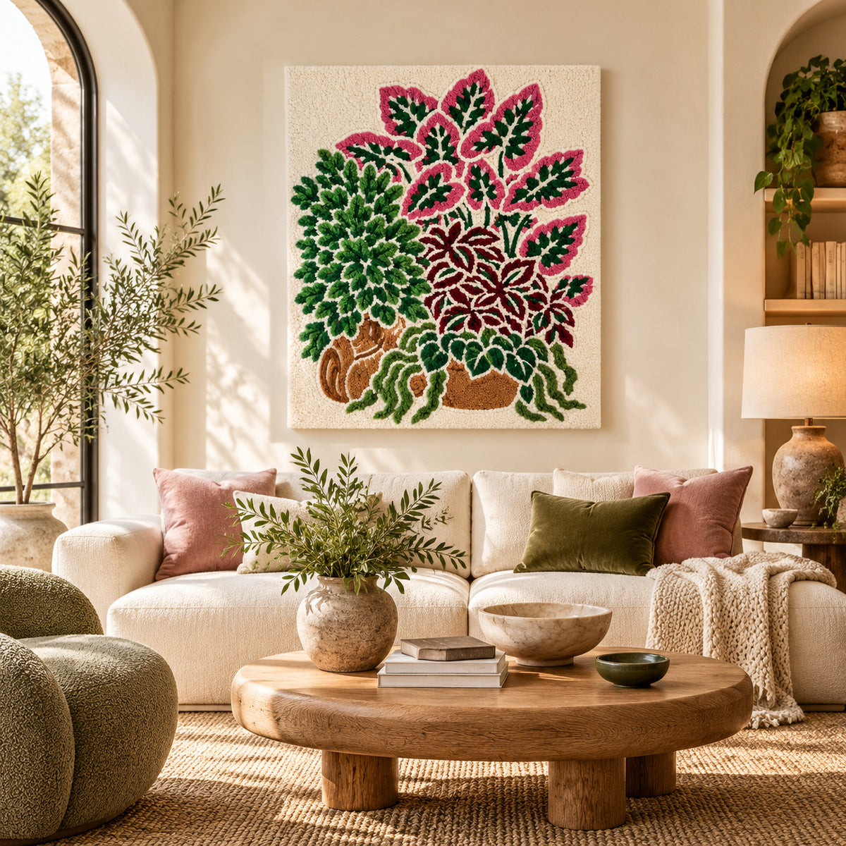 Monsoon Frontyard by Rushati Chowdhury — front-facing room scene [room-front]