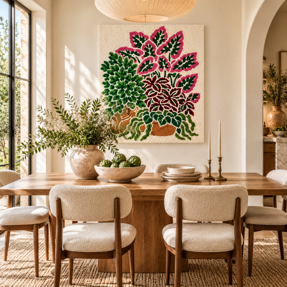 Monsoon Frontyard by Rushati Chowdhury — room setting