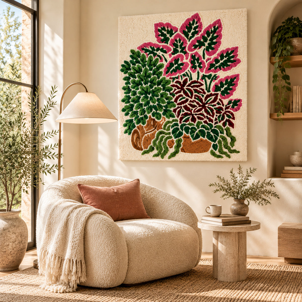 Monsoon Frontyard by Rushati Chowdhury — room setting