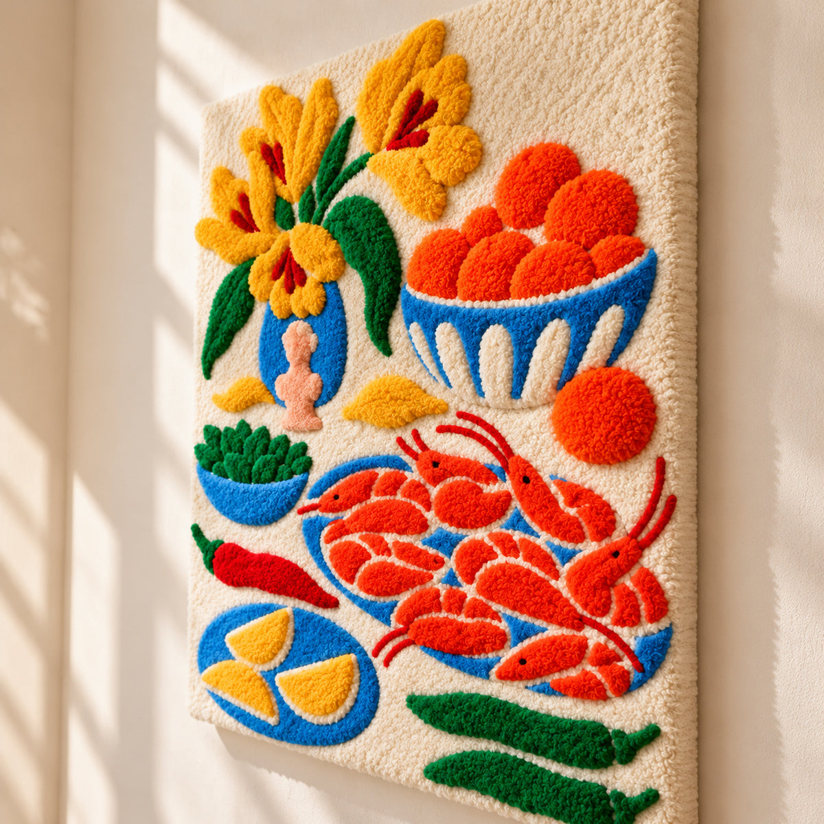 Living by the Sea by Rushati Chowdhury — angled relief view