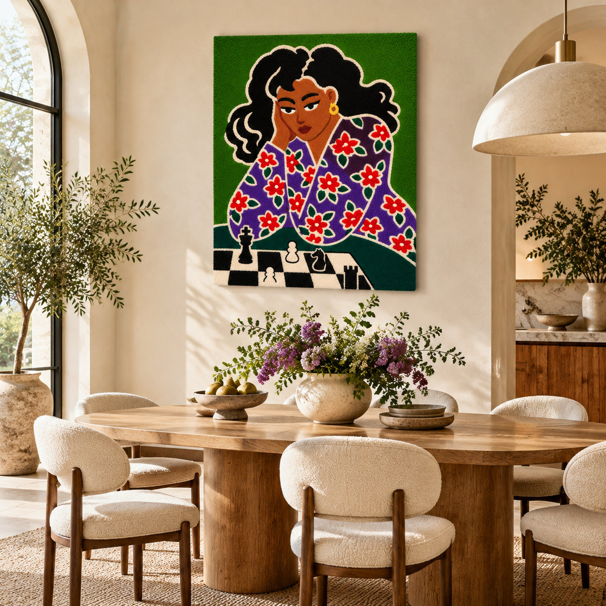 Take Take Take by Rushati Chowdhury — room setting
