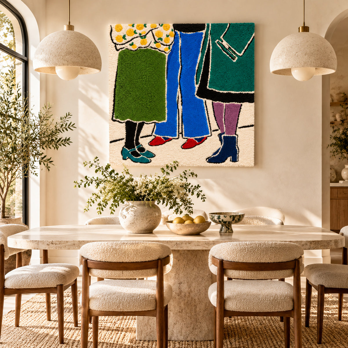 Rendezvous 2 by Rushati Chowdhury — room setting