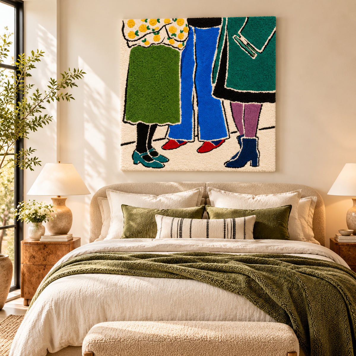 Rendezvous 2 by Rushati Chowdhury — room setting