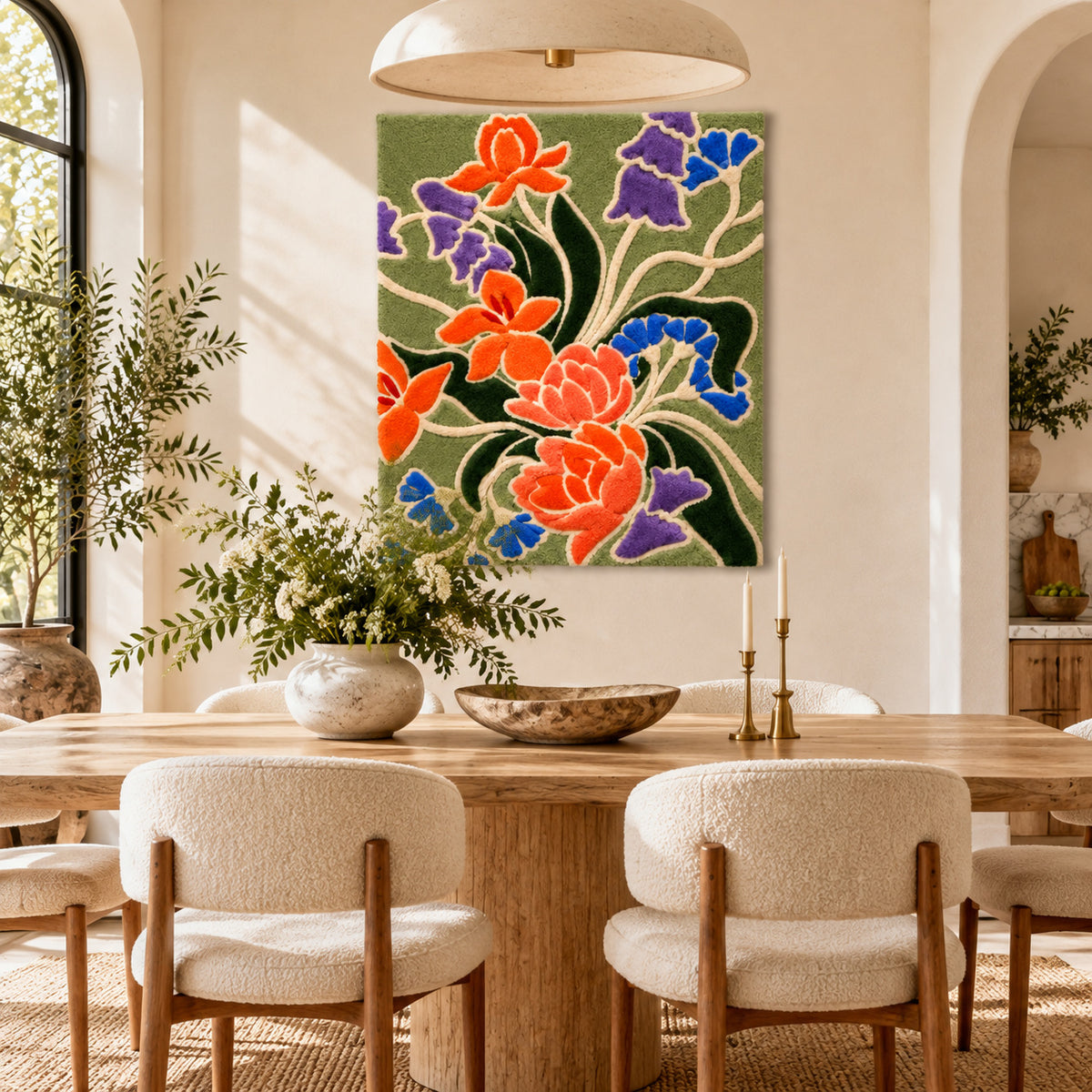 Centrepiece by Rushati Chowdhury — room setting