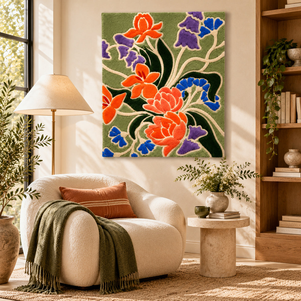 Centrepiece by Rushati Chowdhury — room setting