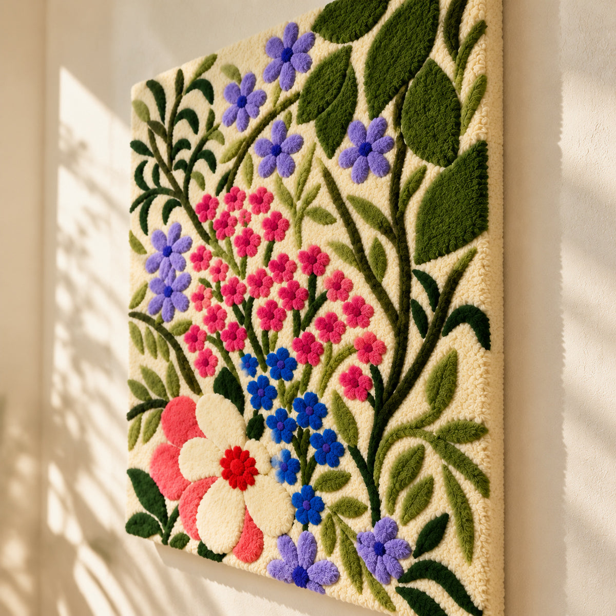 Summer Blossoms by Rushati Chowdhury — angled relief view