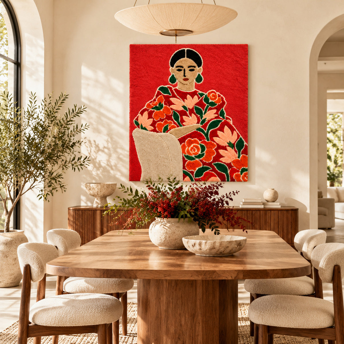 Mother by Rushati Chowdhury — room setting