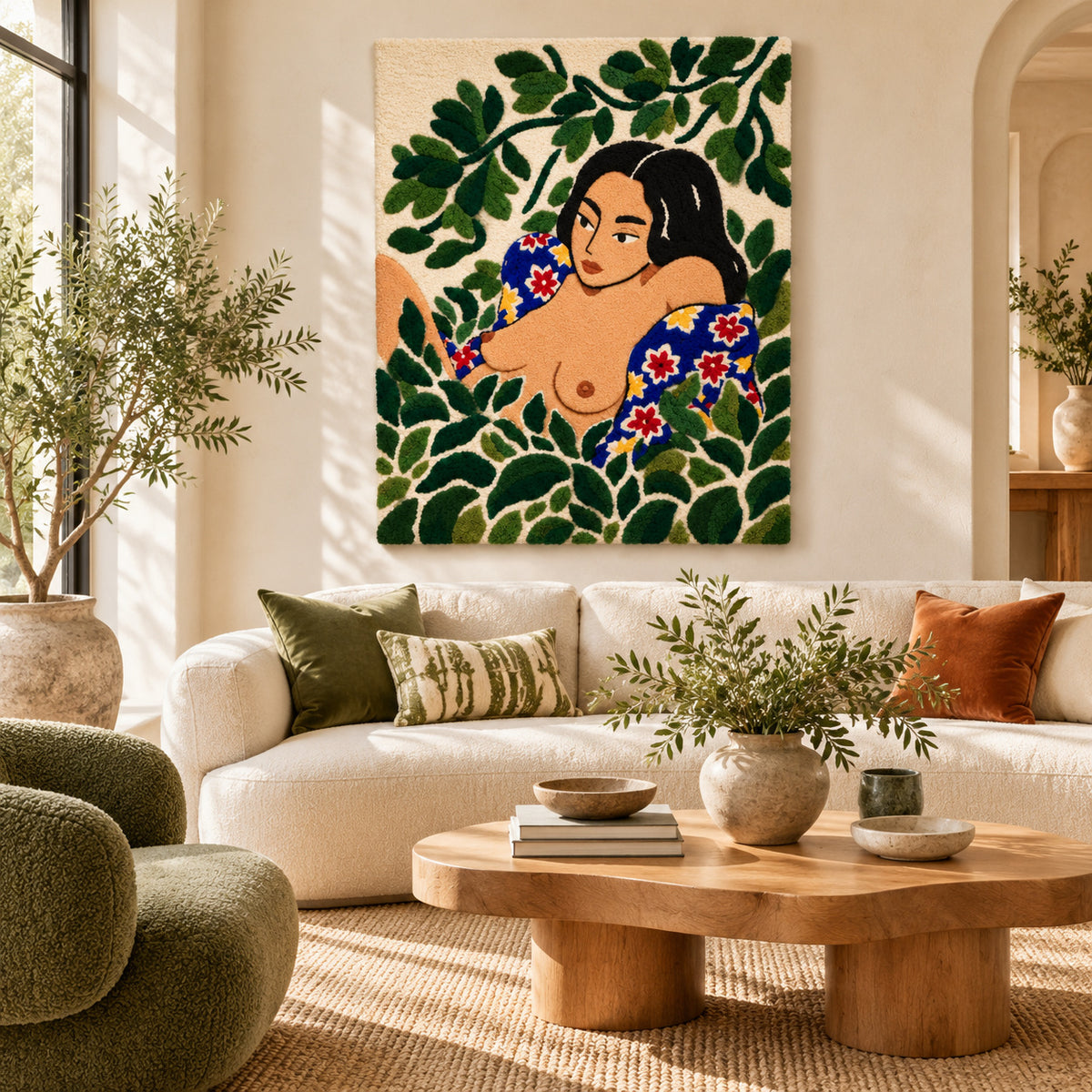 Dolce Far Niente by Rushati Chowdhury — front-facing room scene [room-front]
