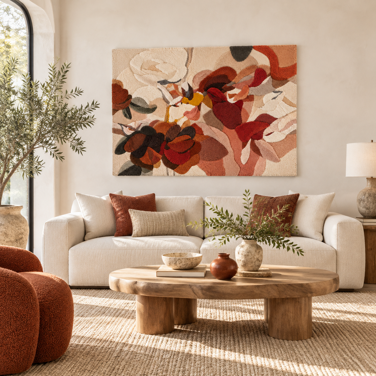 Russet Blossom Rhapsody — front-facing room scene