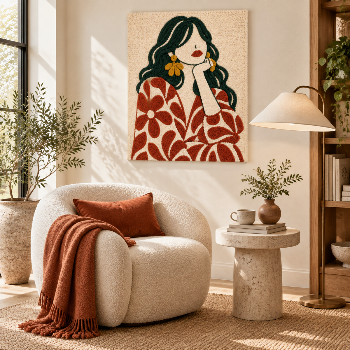 Rust Bloom Daydream — room setting 2