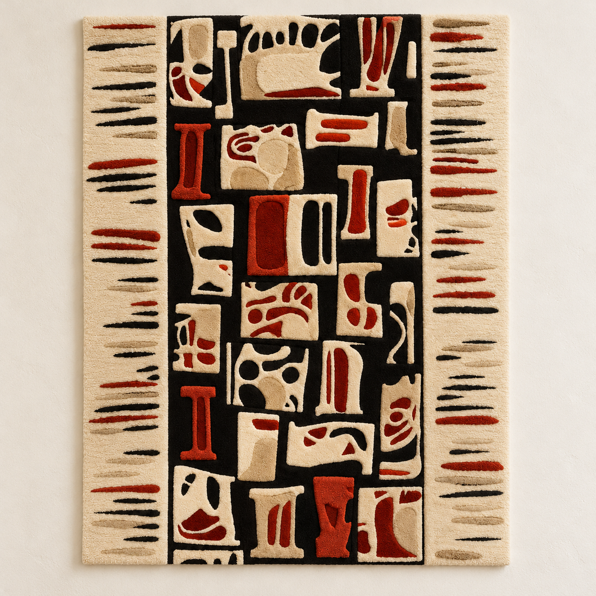Rust Graphic Talisman by Hewn Earth Studio — front product view [product-light]