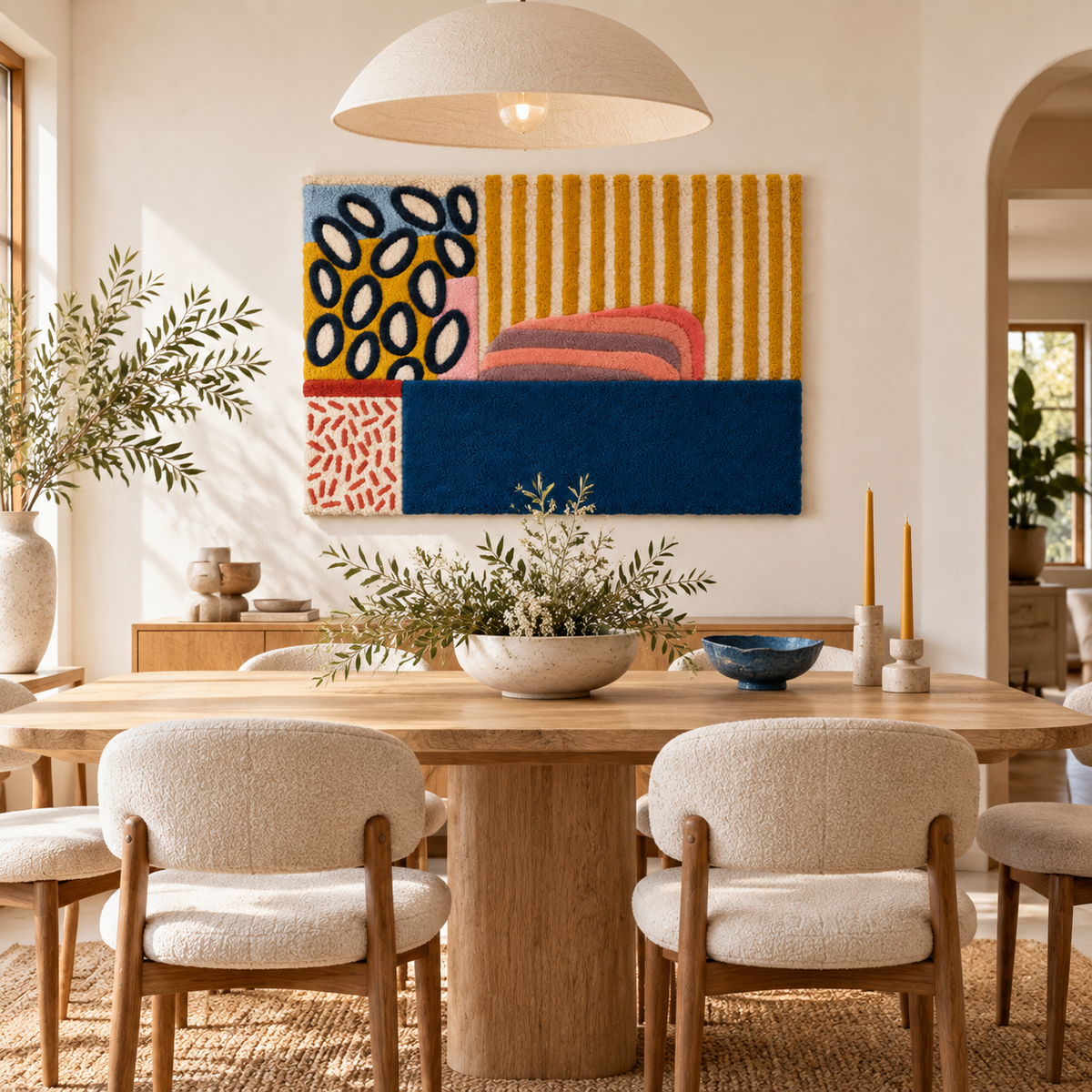 Saffron Poolside — room setting 2