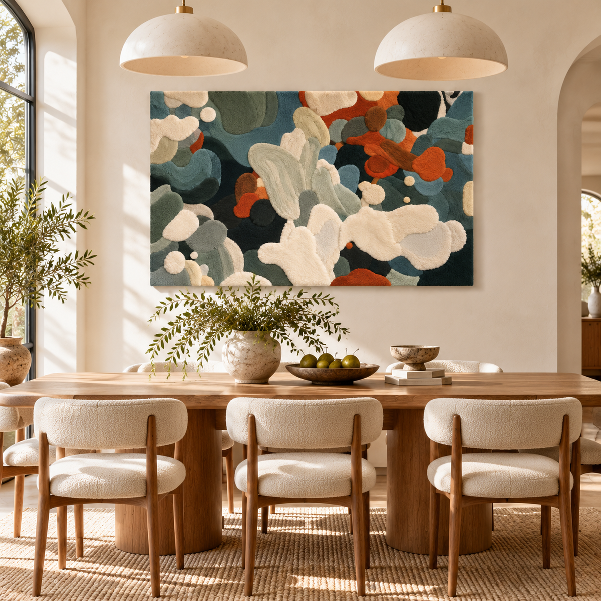Sage and Ember Drift by Hewn Earth Studio — room setting