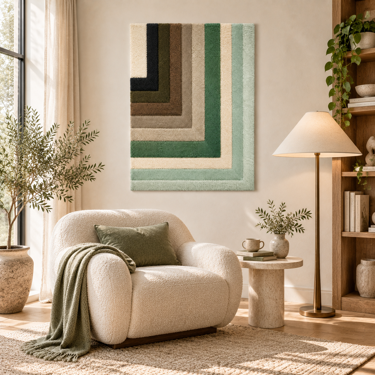 Sage Corner Echoes — room setting 2