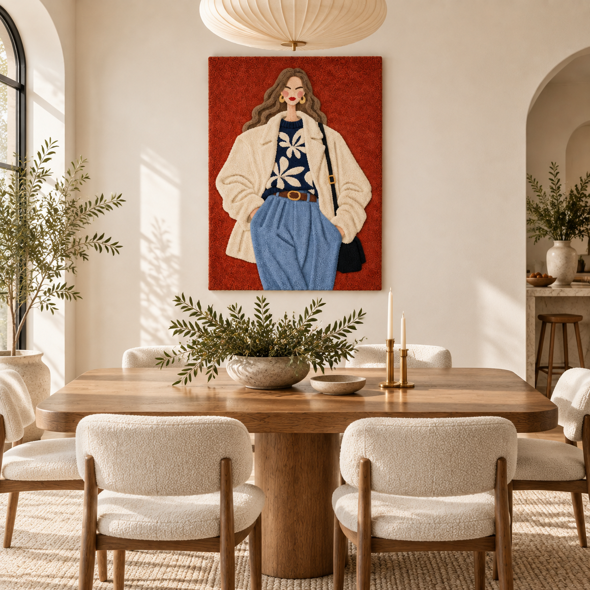 Scarlet Backdrop Muse — room setting 3
