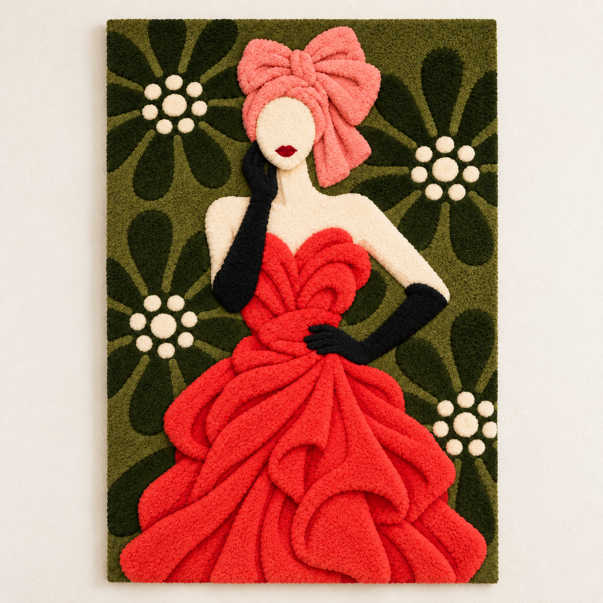 Scarlet Gown in the Garden — front product view [product-light]