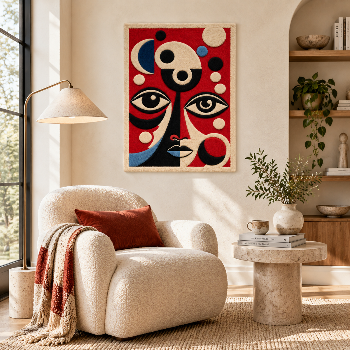 Scarlet Moon Face — room setting 3