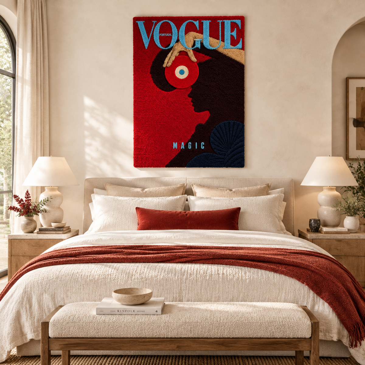 Scarlet Silhouette Magic — room setting 1